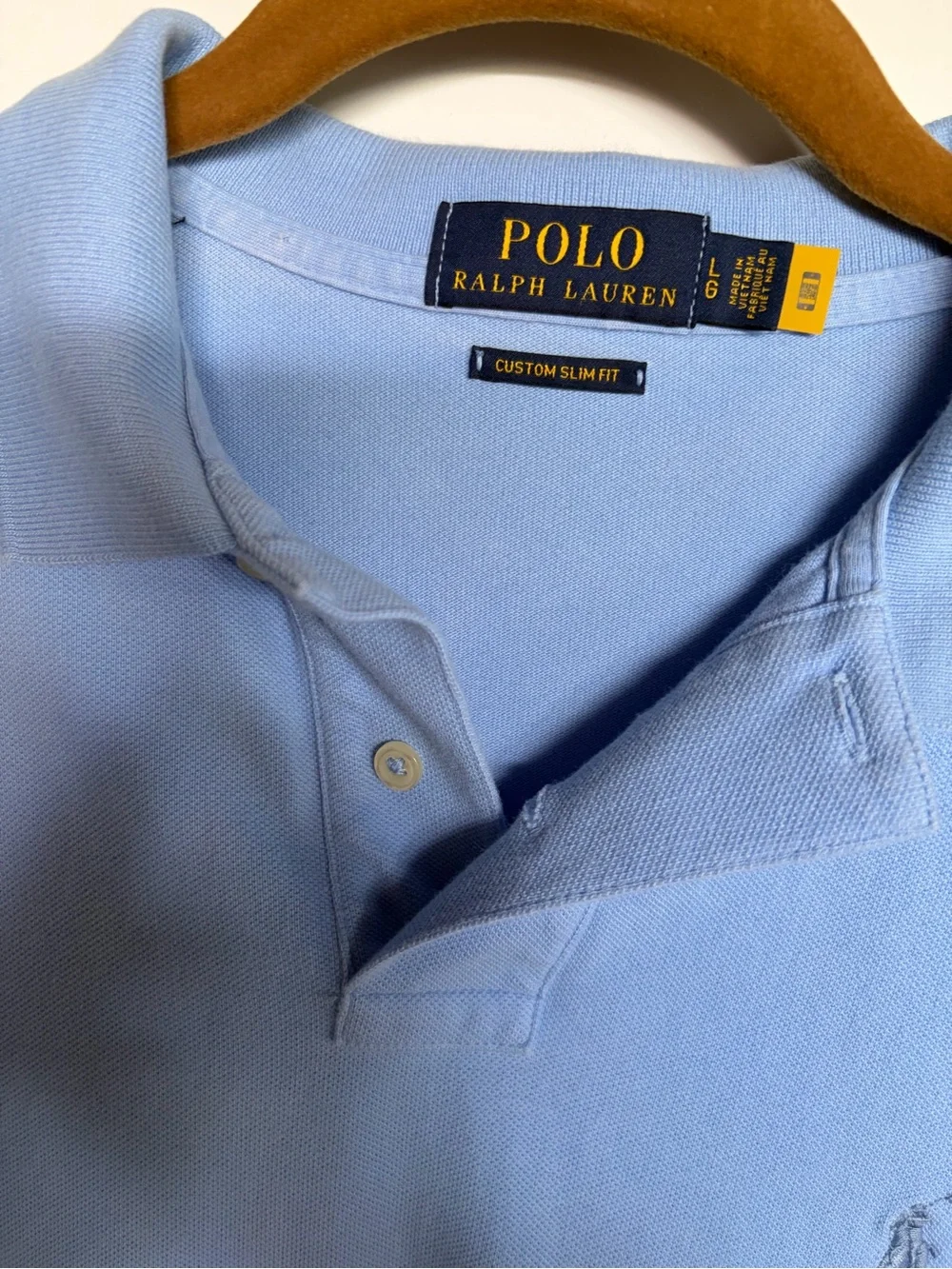 Ralph Lauren Men’s Sky Blue Polo Shirt